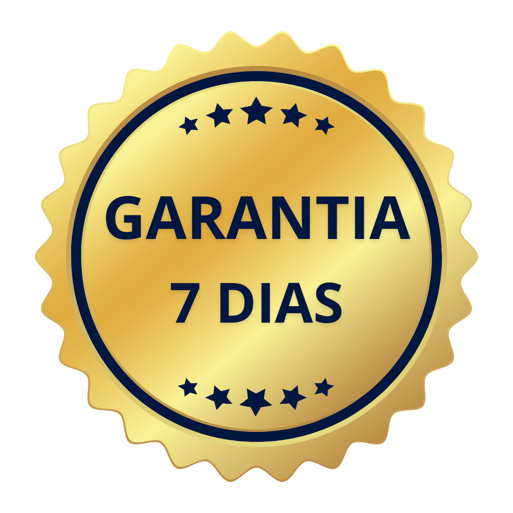 Selo de garantia de 7 dias